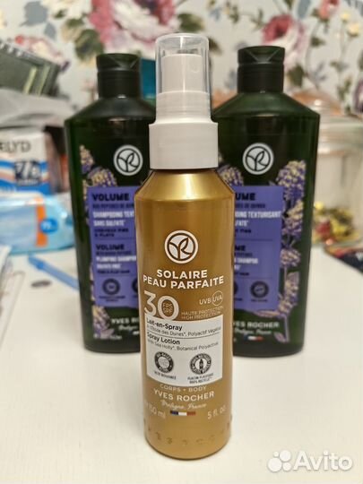 Солнцезащитный спрей spf 30ив роше