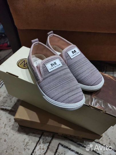 Слипоны для девочки