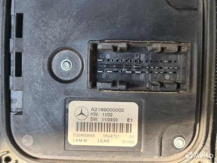 Блок левой фары Mercedes CLS218