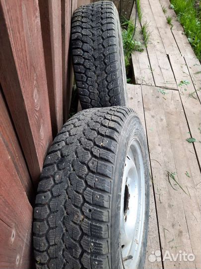 Зимние колеса на ниву