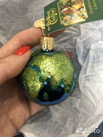 Ёлочные игрушки стекло коллекционные США OWC