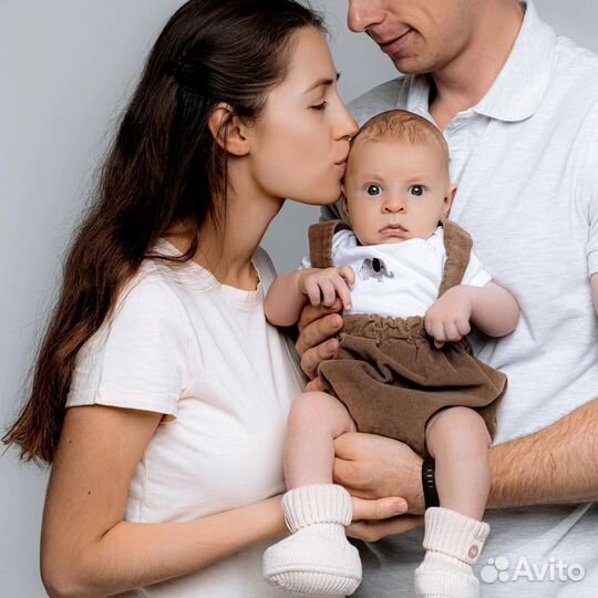 Семейная фотосессия в студии