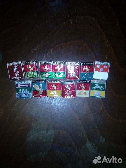 Значки СССР различной тематики