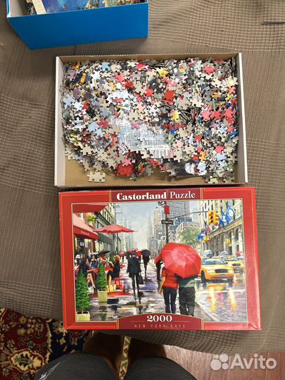 Пазлы 1000, 2000 деталей