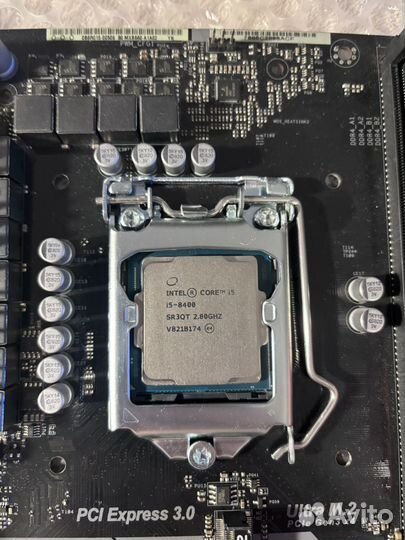 Комплект intel i5 8400/MSI H310M Pro VDH