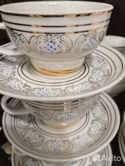 Винтажный кофейный сервиз