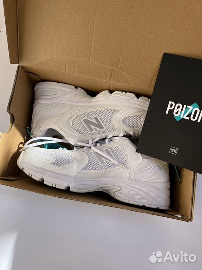 New balance 530 white Poizon