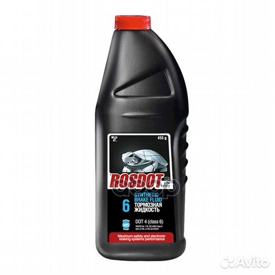 Жидкость тормозная Rosdot-6 ABS 910 г Дзержинск