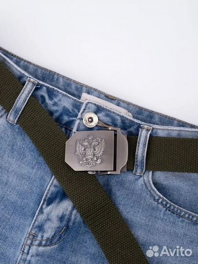 Тактический ремень автомат олива