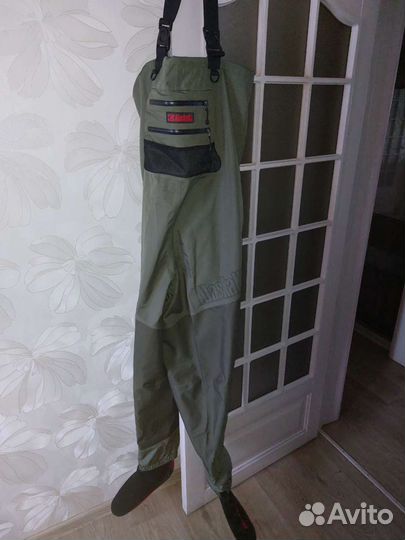 Вейдерсы Alaskan и забродные ботинки Finntrail