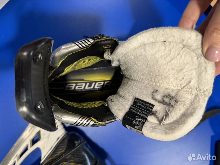 Коньки хоккейные юниорские bauer supreme M5 pro