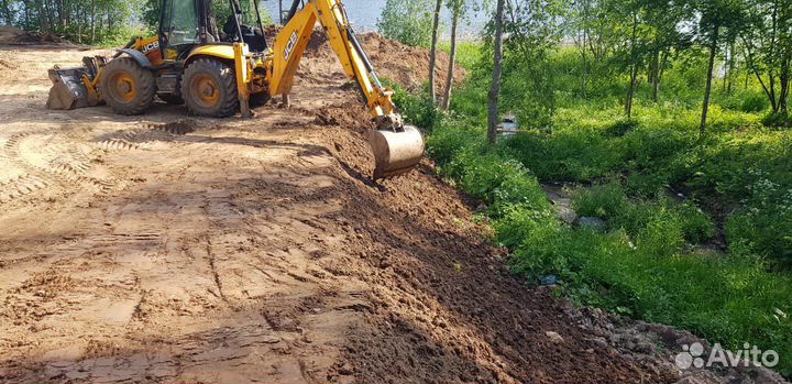 Услуги Экскаватора-Погрузчика JCB