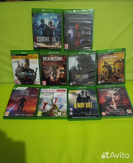 Игры на Xbox one / xbox series X, б/у