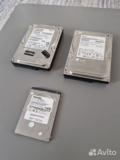 Жесткий диск в ассортименте Toshiba, hgst