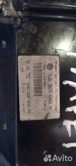 Блок климата Volkswagen Touareg внедорожник AXQ