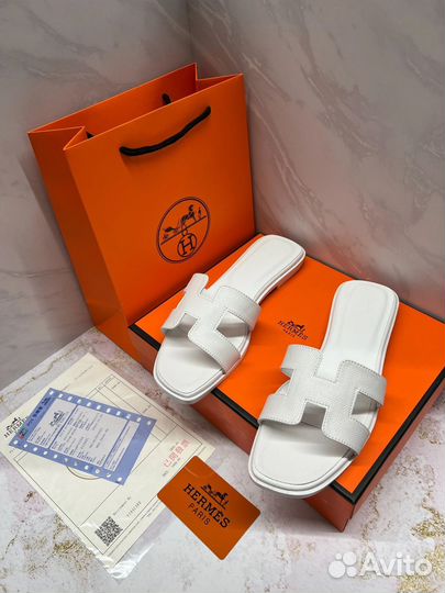 Шлепанцы hermes
