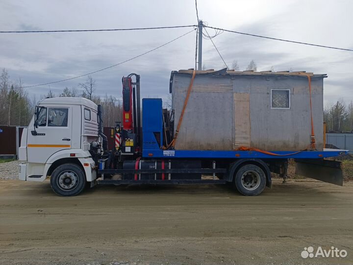 Аренда и услуги манипулятора, стрела 4.5 т, 6 м, борт 6 т, 6 м