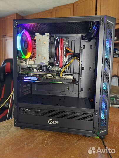 Игровой пк Ryzen 5 3600/ GTX 1660 super/16gb/512g