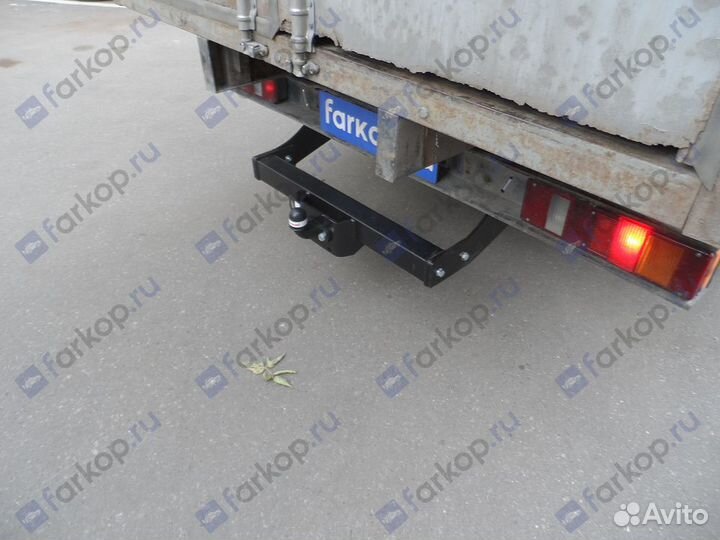 Фаркоп Oris для Gaz Газель 3302 1994, (глушитель в