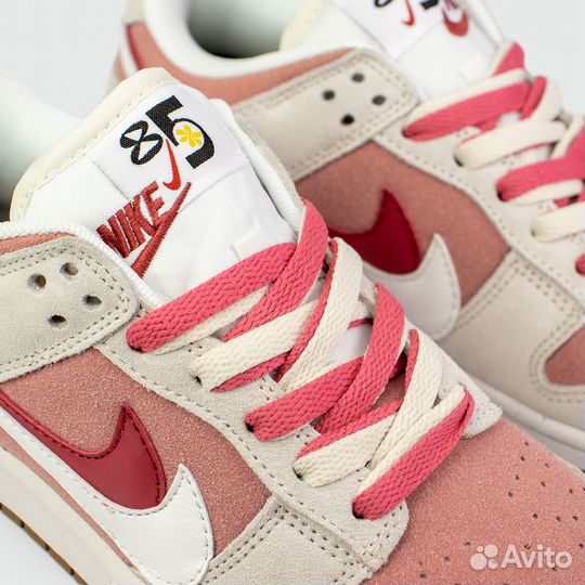 Кроссовки Nike Dunk Low Double Sw. Pink Grey (арт. 23374)