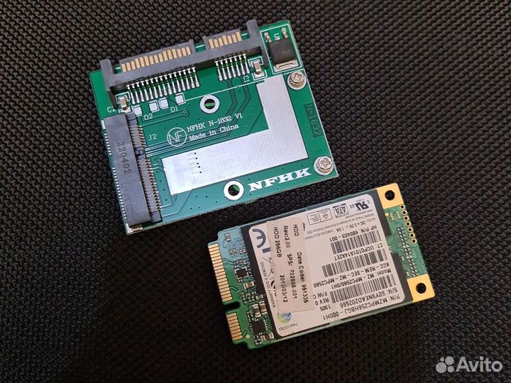 Адаптер mSata SSD на 2.5 дюйма