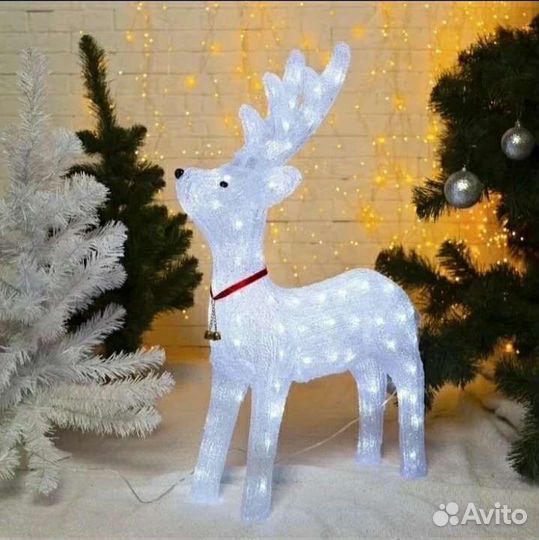 Светодиодный олененочек