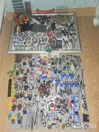 Lego минифигурки ориг.Кастл, рыцари,аксессуары бу