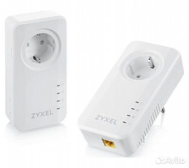 Сетевой адаптер Powerline Zyxel PLA6457 (2шт)