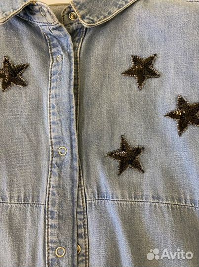 Рубашка Zara для девочки 10-13 лет