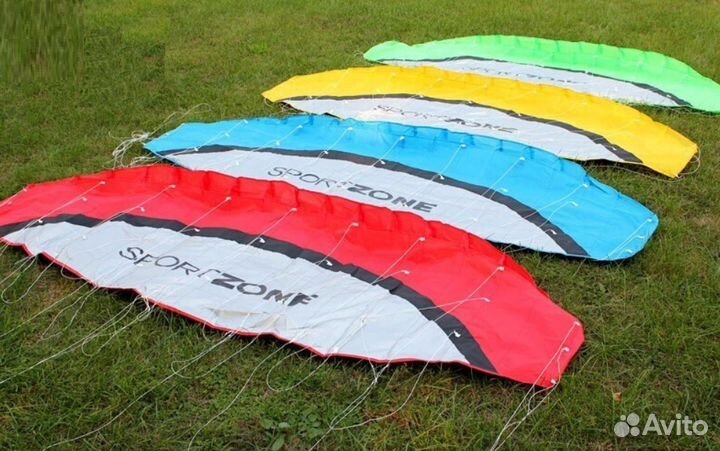 Кайт + планка учебный парафойл 2.5m kite