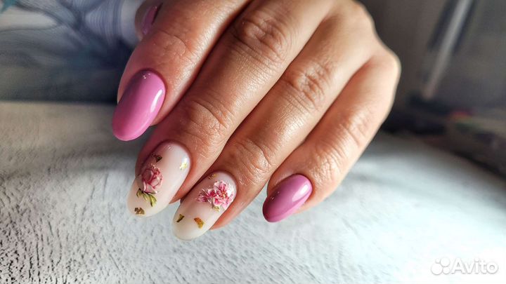 Маникюр, гель-лак. Бонус парафинотерапия ручек
