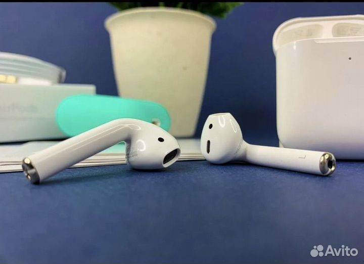 Наушники airpods 2 LUX