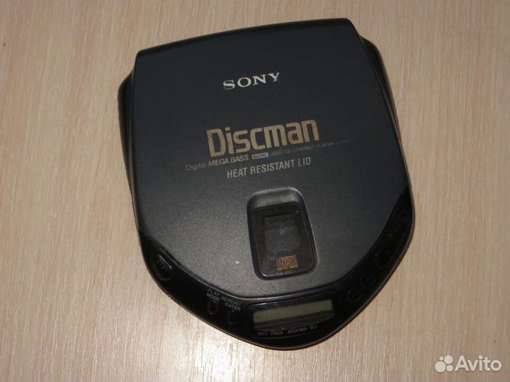 Sony Discman D 173 CD плеер (на запчасти)