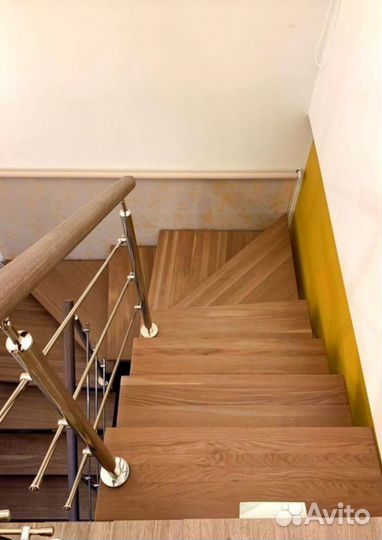 Забежная лестница с установкой