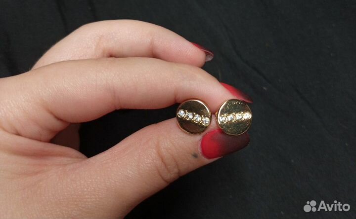 Серьги гвоздики в ассортименте