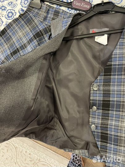 Школьная(серая )форма для девочки 134