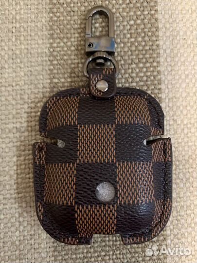 Кожаный чехол для AirPods 1/2 Louis Vuitton