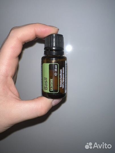 Эфирное масло doterra basil базилик