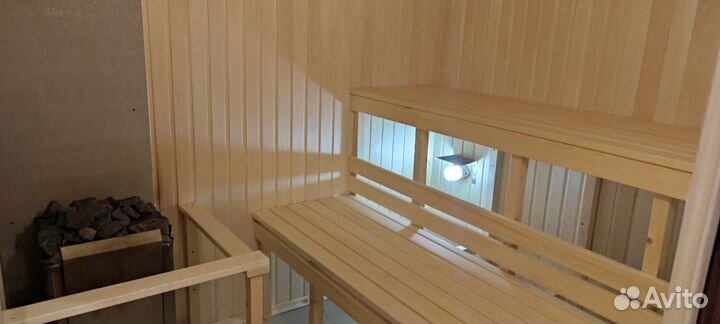 Баня сауна с бассейном