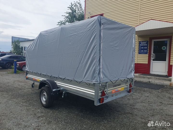 Прицеп Спутник Expert Zn 3515/33 рес.Тр тент Аэро