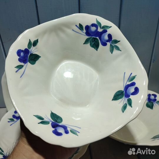 Салатники кфз Чайка, СССР 4шт