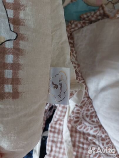 Бортики в кроватку и балдахин