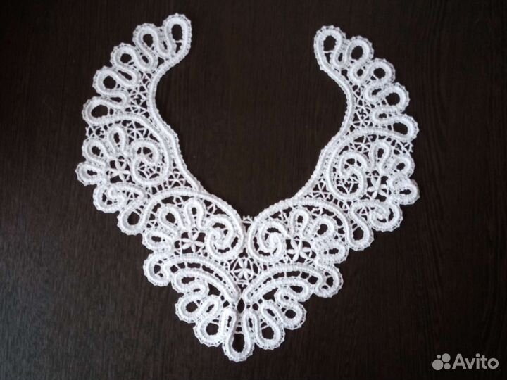 Воротник вологодкое кружево