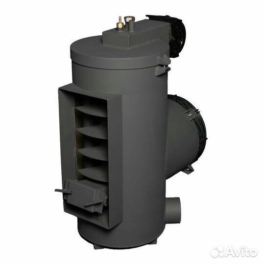 Экономичный Калорифер на отработке титан