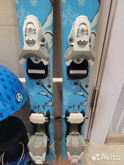 Горные лыжи детские 80 комплект