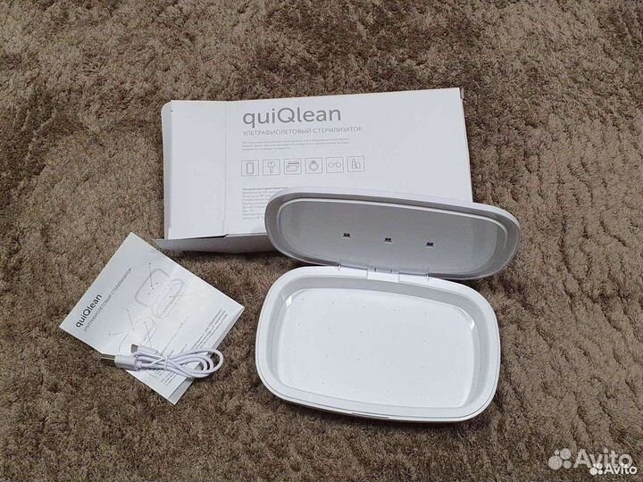Новый ультрафиолетовый стерилизатор quiQlean