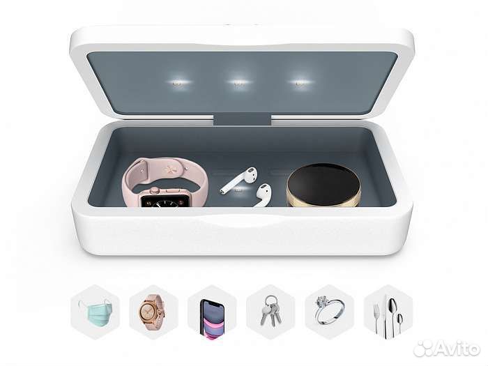 EcoBox 2, стерилизатор + беспроводная зарядка