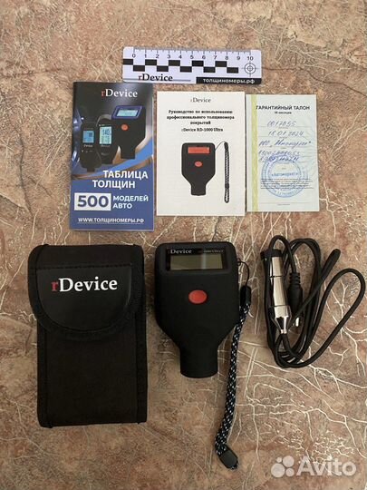 Толщиномер rDevice RD 1000 ultra zond новый