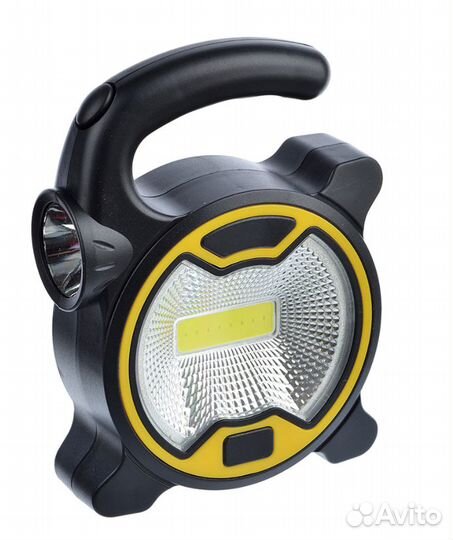Фонарь, 2 режима: 1 LED, 1 COB, 5Вт, 3xAA