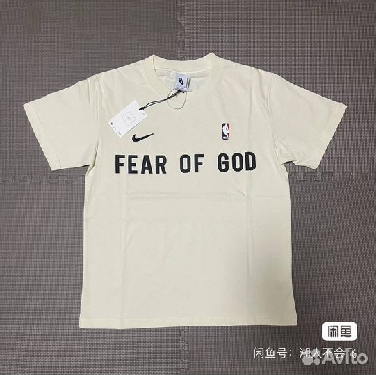 Футболка Nike fear of god nba